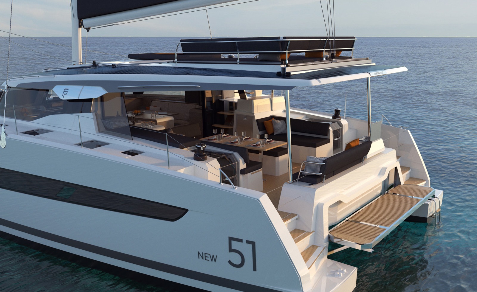 Fountaine Pajot reveals the first images of the New 51